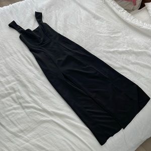 Show Me Your MUMU, Black Midi Dress, Size Small